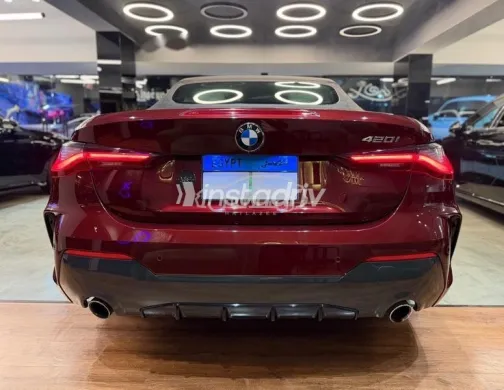 BMW 420 2023 Dark Red Used for Sale - 6