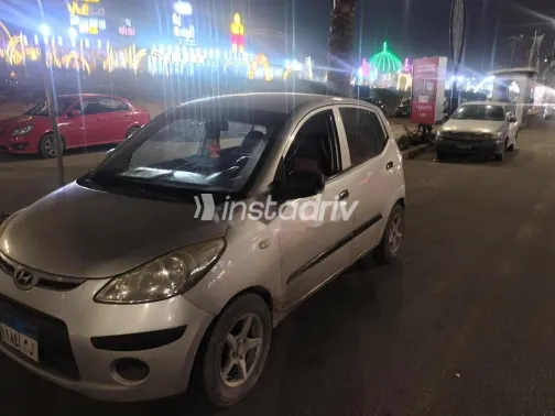 هيونداي اكسنت 2011 فضي مستعملة للبيع - 4