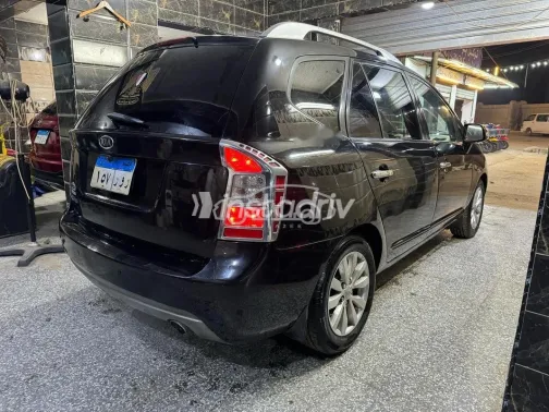 Kia Carens 2012 Black Used for Sale - 1