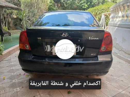 هيونداي فيرنا 2012 أسود مستعملة للبيع - 5