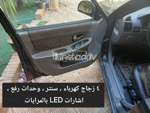 هيونداي فيرنا 2012 أسود مستعملة للبيع - 6