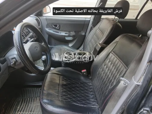 هيونداي فيرنا 2012 أسود مستعملة للبيع - 8