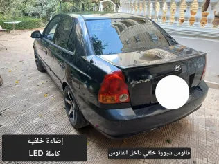 هيونداي فيرنا 2012 أسود مستعملة للبيع