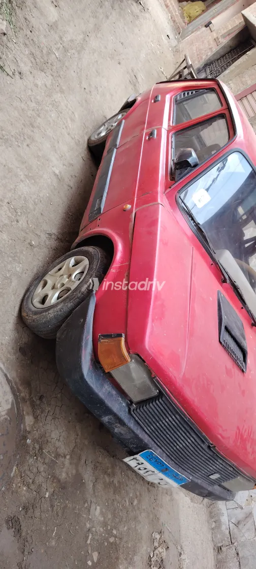 فيات 127 1984 أبيض مستعملة للبيع - 3