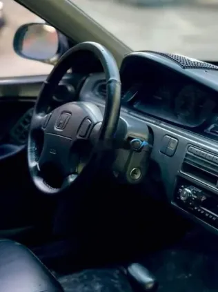 هوندا سيفك 1992 أزرق غامق مستعملة للبيع