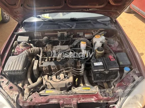 شيفروليه لانوس 2015 أحمر غامق مستعملة للبيع - 6