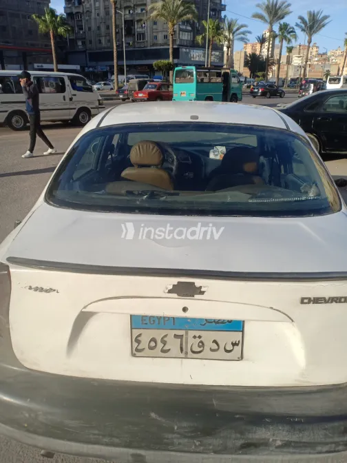 شيفروليه لانوس 2009 أبيض مستعملة للبيع - 3