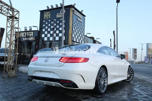 مرسيدس S 400 2017 أبيض مستعملة للبيع - 1