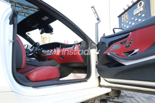 مرسيدس S 400 2017 أبيض مستعملة للبيع - 5