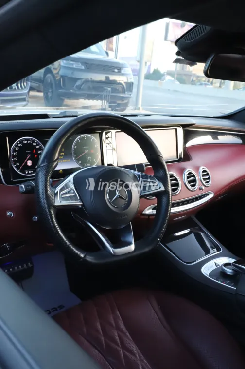 مرسيدس S 400 2017 أبيض مستعملة للبيع - 9