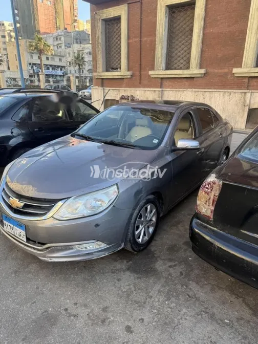 شيفروليه أوبترا 2019 رمادي غامق مستعملة للبيع - 2