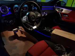 مرسيدس CLA 200 2021 أبيض مستعملة للبيع