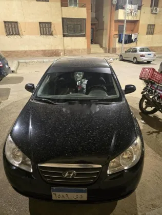 Hyundai Elantra HD 2008 Black Used for Sale