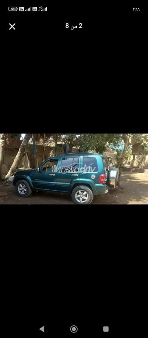 جيب ليبيرتى 2002 بترولي مستعملة للبيع - 2