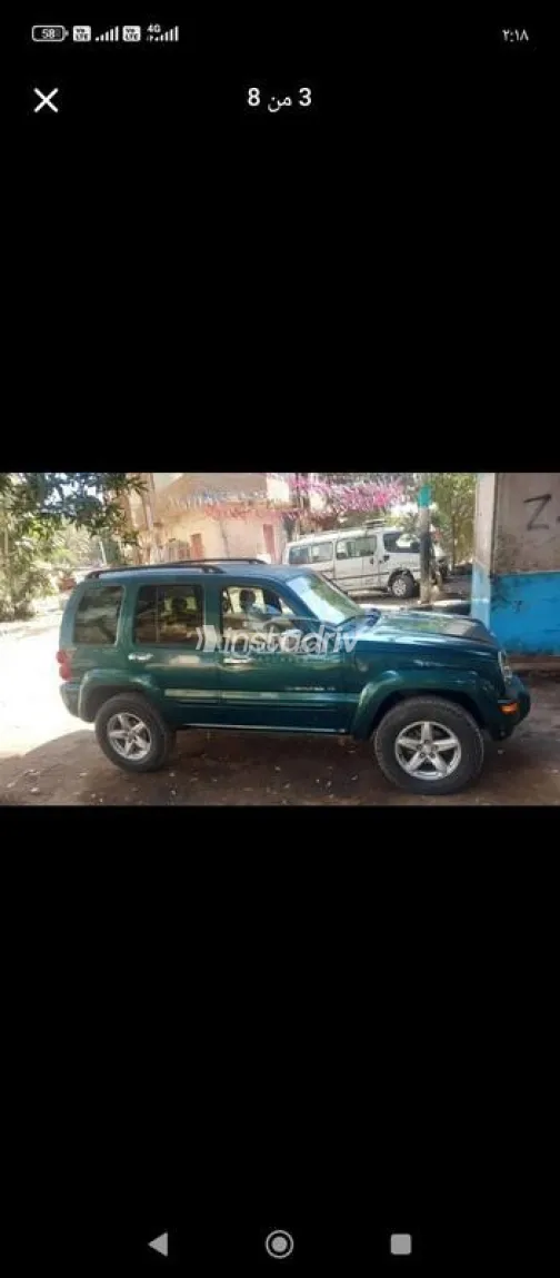 جيب ليبيرتى 2002 بترولي مستعملة للبيع - 3