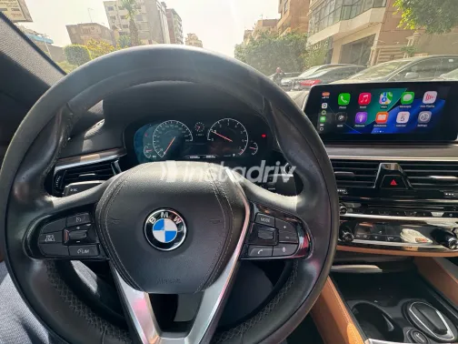 بي ام دبليو 520 2019 أبيض مستعملة للبيع - 8