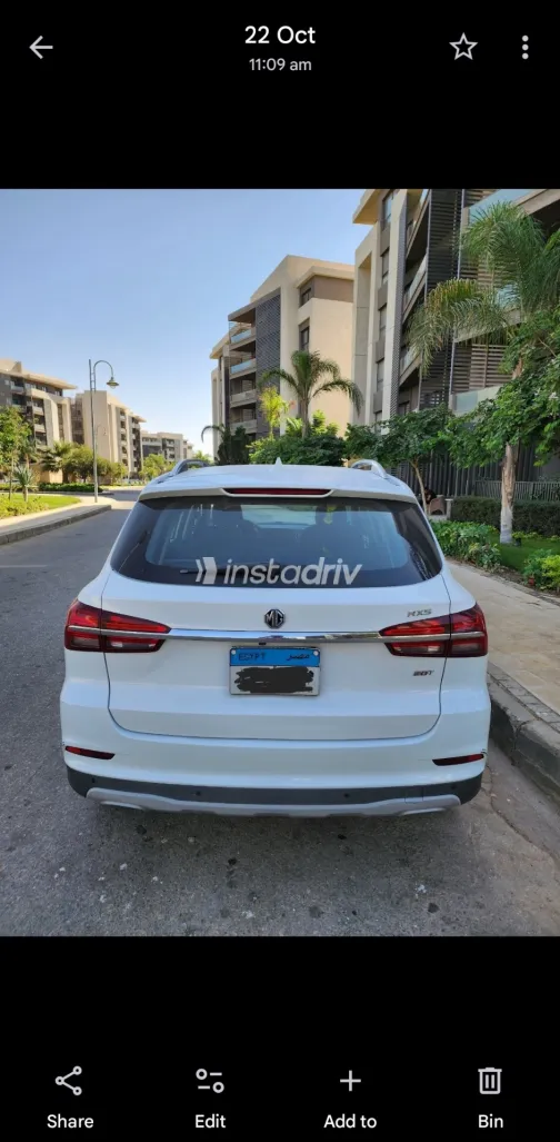 ام جى ار اكس 5 2019 أبيض مستعملة للبيع - 2