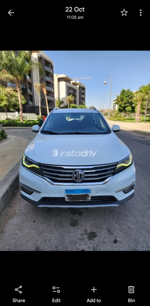 ام جى ار اكس 5 2019 أبيض مستعملة للبيع - 6