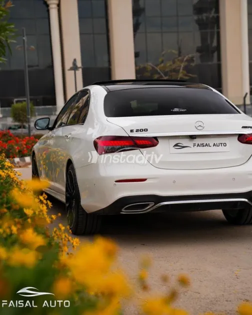Mercedes E 200 2021 White Used for Sale - 9