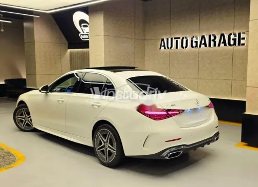 Mercedes C 180 2022 White Used for Sale - 3