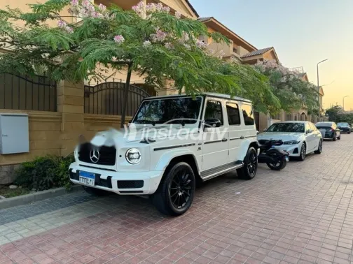 مرسيدس G Class 2021 أبيض مستعملة للبيع - 8