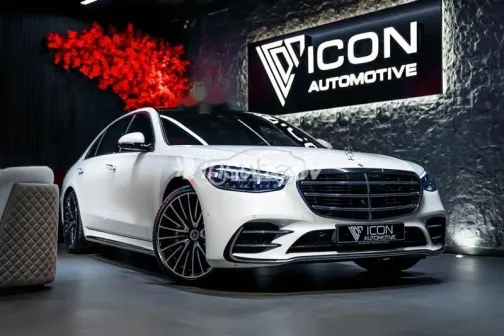 Mercedes S 500 2021 White Used for Sale - 1