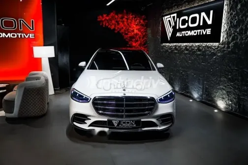 Mercedes S 500 2021 White Used for Sale - 2