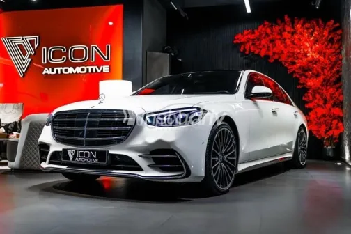 Mercedes S 500 2021 White Used for Sale - 3
