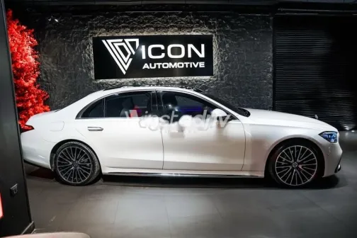 Mercedes S 500 2021 White Used for Sale - 4
