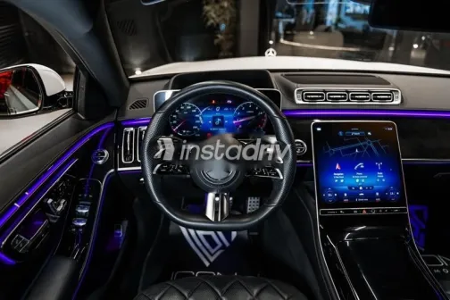 Mercedes S 500 2021 White Used for Sale - 5