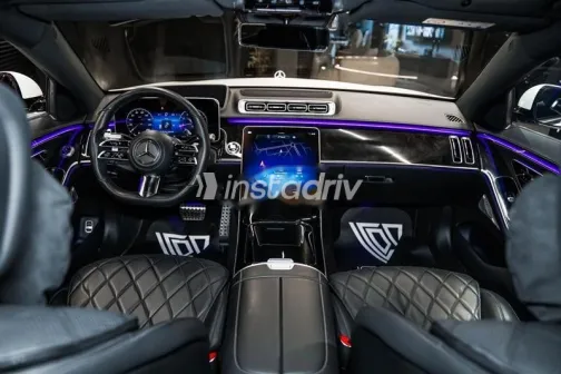 Mercedes S 500 2021 White Used for Sale - 6