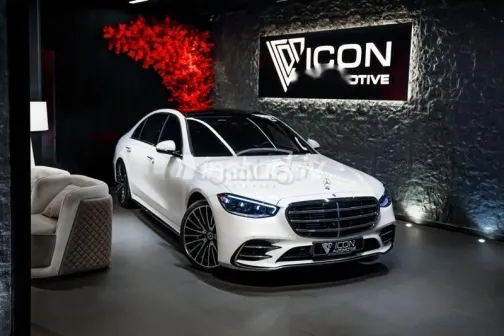Mercedes S 500 2021 White Used for Sale - 10