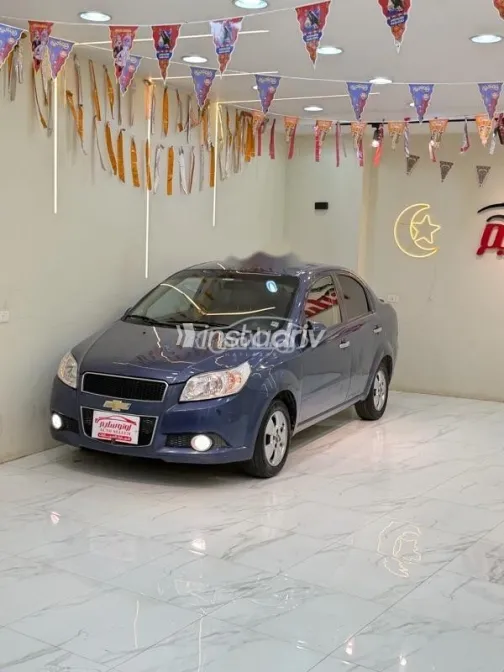 شيفروليه افيو 2019 أزرق غامق مستعملة للبيع - 2