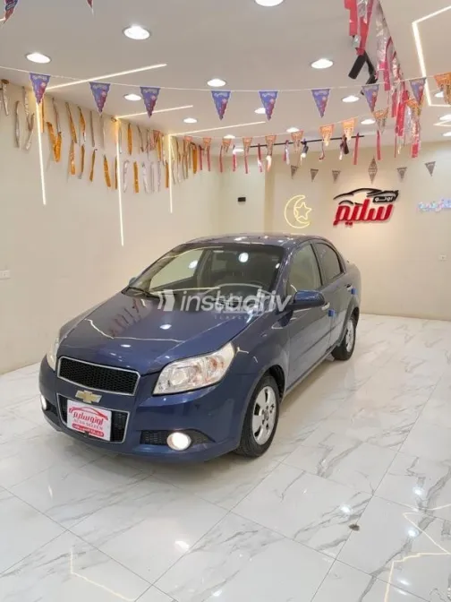 شيفروليه افيو 2019 أزرق غامق مستعملة للبيع - 3