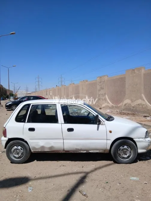 سوزوكى التو 1998 أبيض مستعملة للبيع - 2