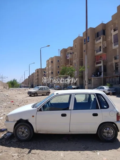 سوزوكى التو 1998 أبيض مستعملة للبيع - 3