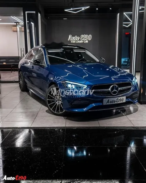 Mercedes C 200 2023 Dark Blue Used for Sale - 3