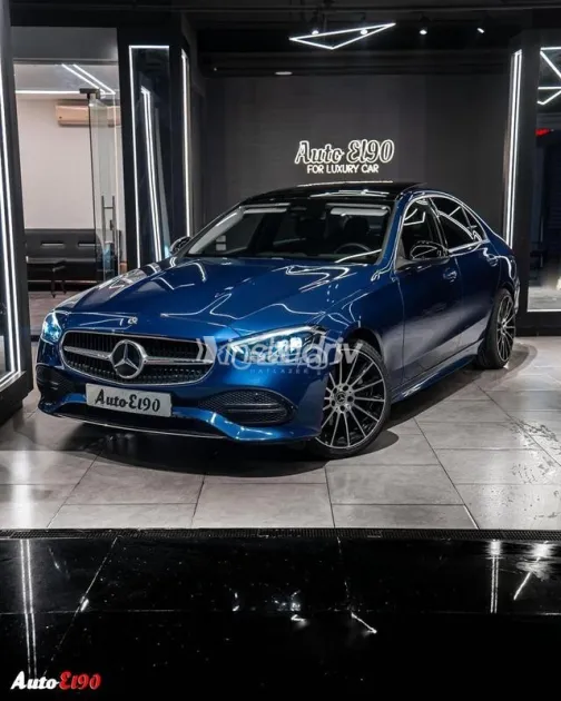 Mercedes C 200 2023 Dark Blue Used for Sale - 4