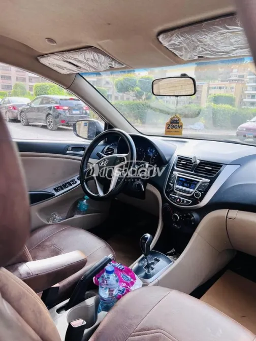 هيونداي اكسنت RB 2017 أبيض مستعملة للبيع - 7