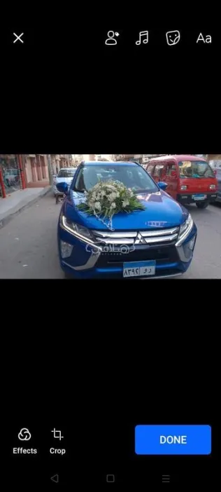 ميتسوبيشي اكليبس كروس 2021 أبيض مستعملة للبيع