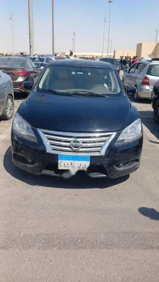 نيسان سنترا 2018 أبيض مستعملة للبيع