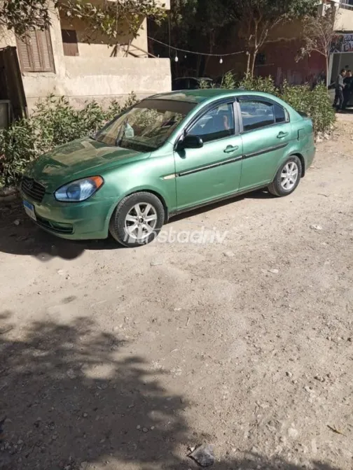 هيونداي اكسنت 2006 أخضر مستعملة للبيع - 1
