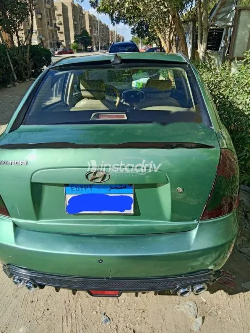 هيونداي اكسنت 2006 أخضر مستعملة للبيع - 9