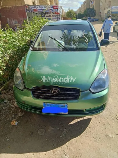 هيونداي اكسنت 2006 أخضر مستعملة للبيع - 10