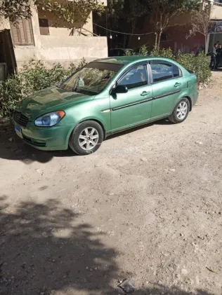 هيونداي اكسنت 2006 أخضر مستعملة للبيع