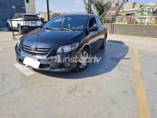 تويوتا كورولا 2008 أسود مستعملة للبيع - 1