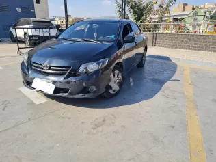 تويوتا كورولا 2008 أسود مستعملة للبيع