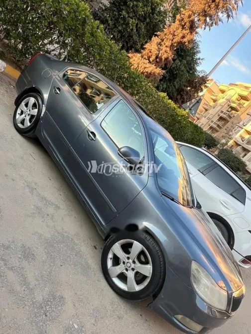 سكودا اوكتافيا A5 2010 رمادي مستعملة للبيع - 2