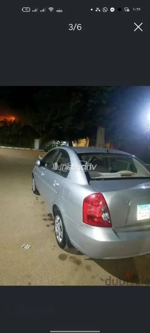 Hyundai Accent 2006 Silver Used for Sale - 4