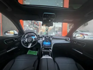 مرسيدس C 180 2023 أبيض مستعملة للبيع